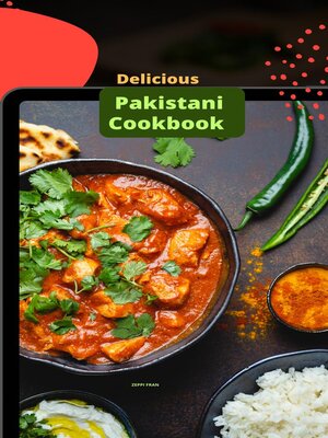 cover image of Delicious Pakistani Cookbook